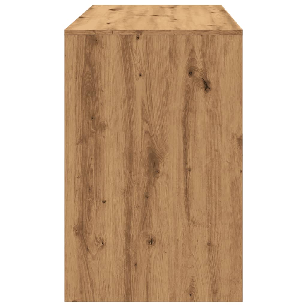 Desk 101×50×76.5 cm – Handcrafted from engineered wood in Artisan Oak | With 2 drawers