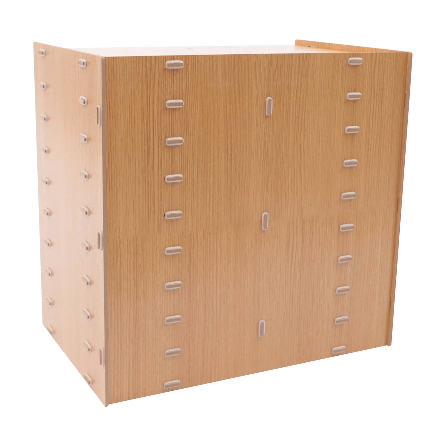 Dokumentenablage Holz 18 Fächer Aktenorganizer A4 Schreibtischregal Aktenregal für Büro und Home Office