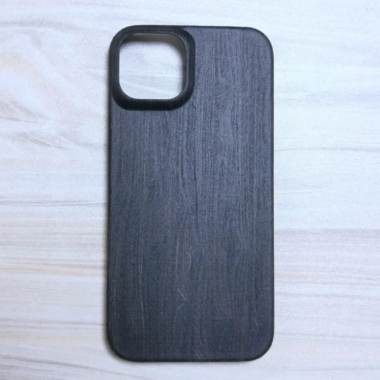 Coque en bois véritable pour iPhone 13–15 Pro Max