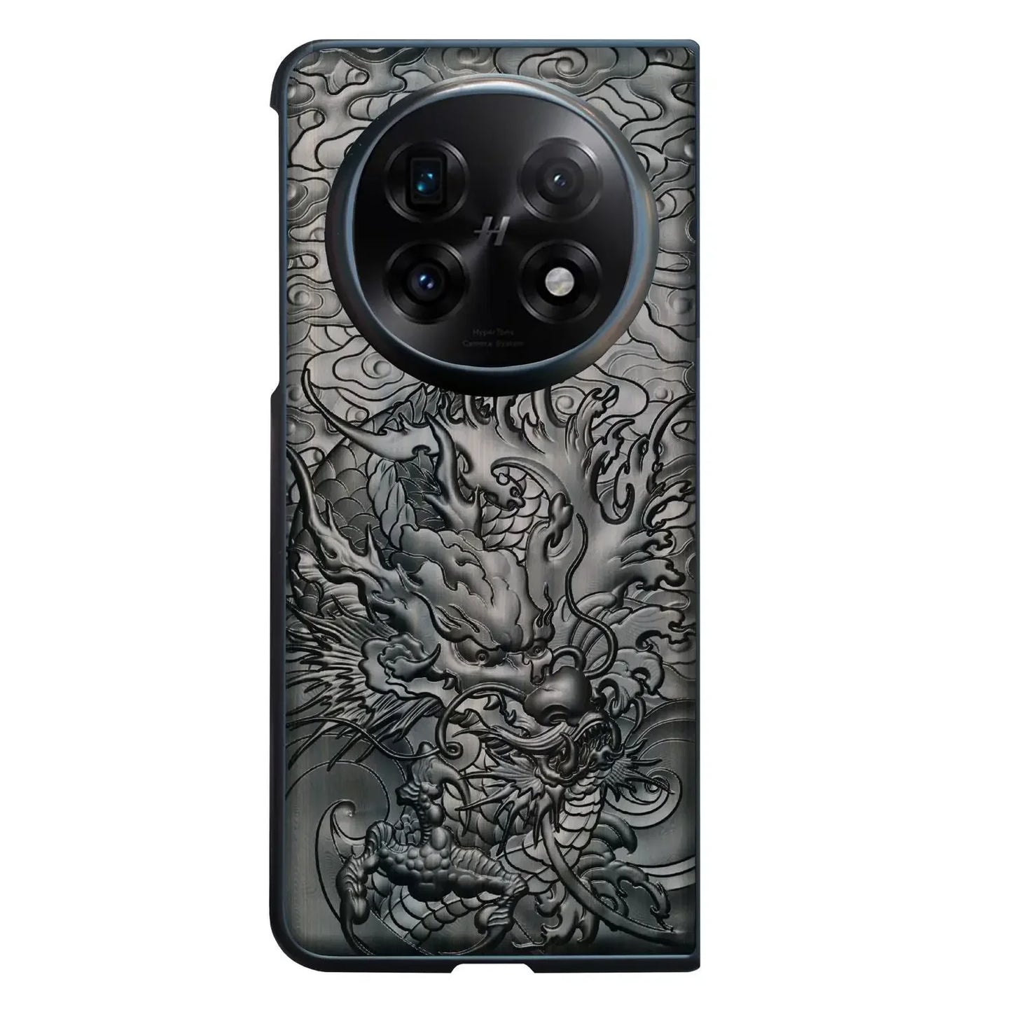 The Storm Dragon – Sandalwood Case for Oppo Find N3/N5