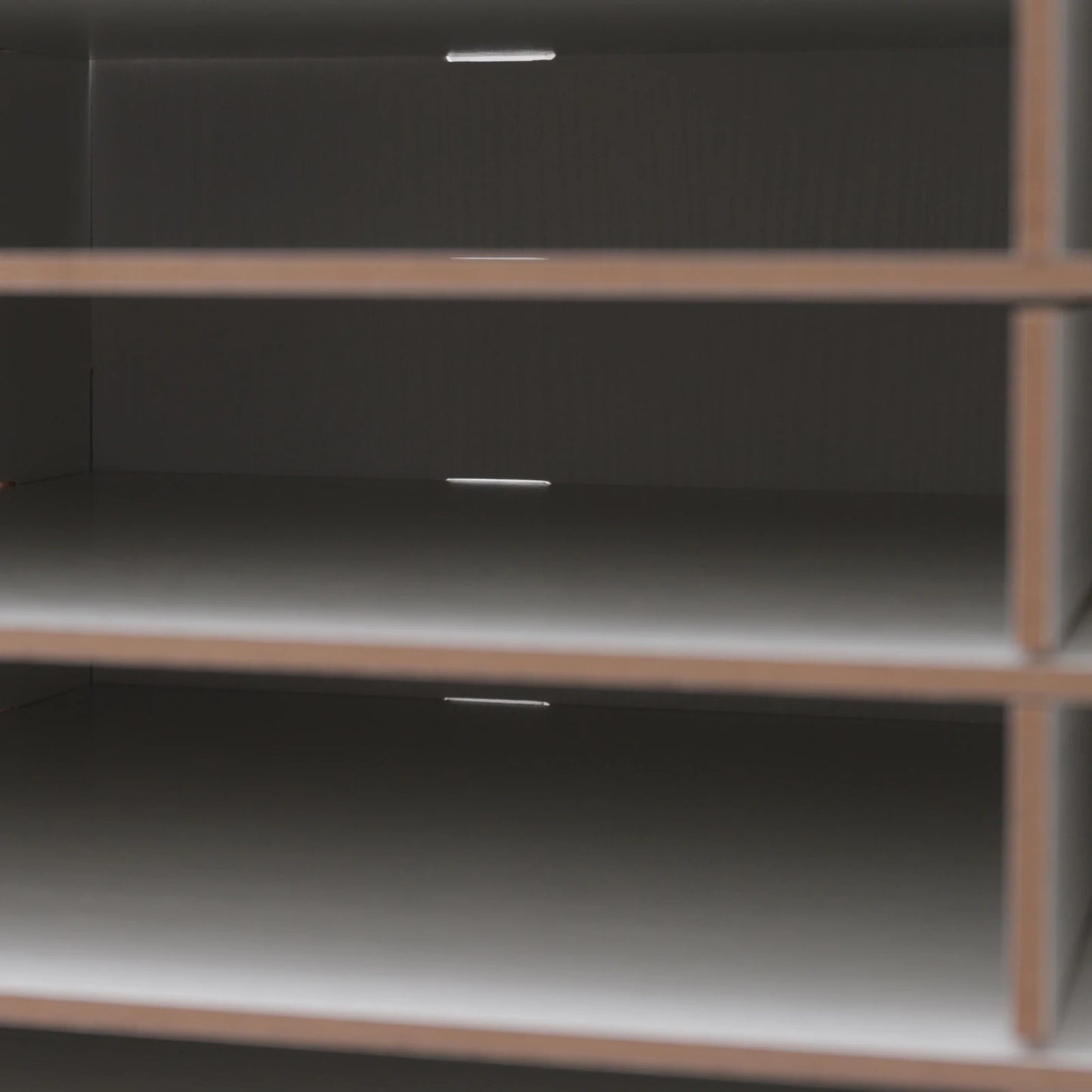 Schreibtisch Organizer Holz 18 Fächer Dokumentenablage Aktenregal A4 Aufbewahrungssystem für Büro und Home Office