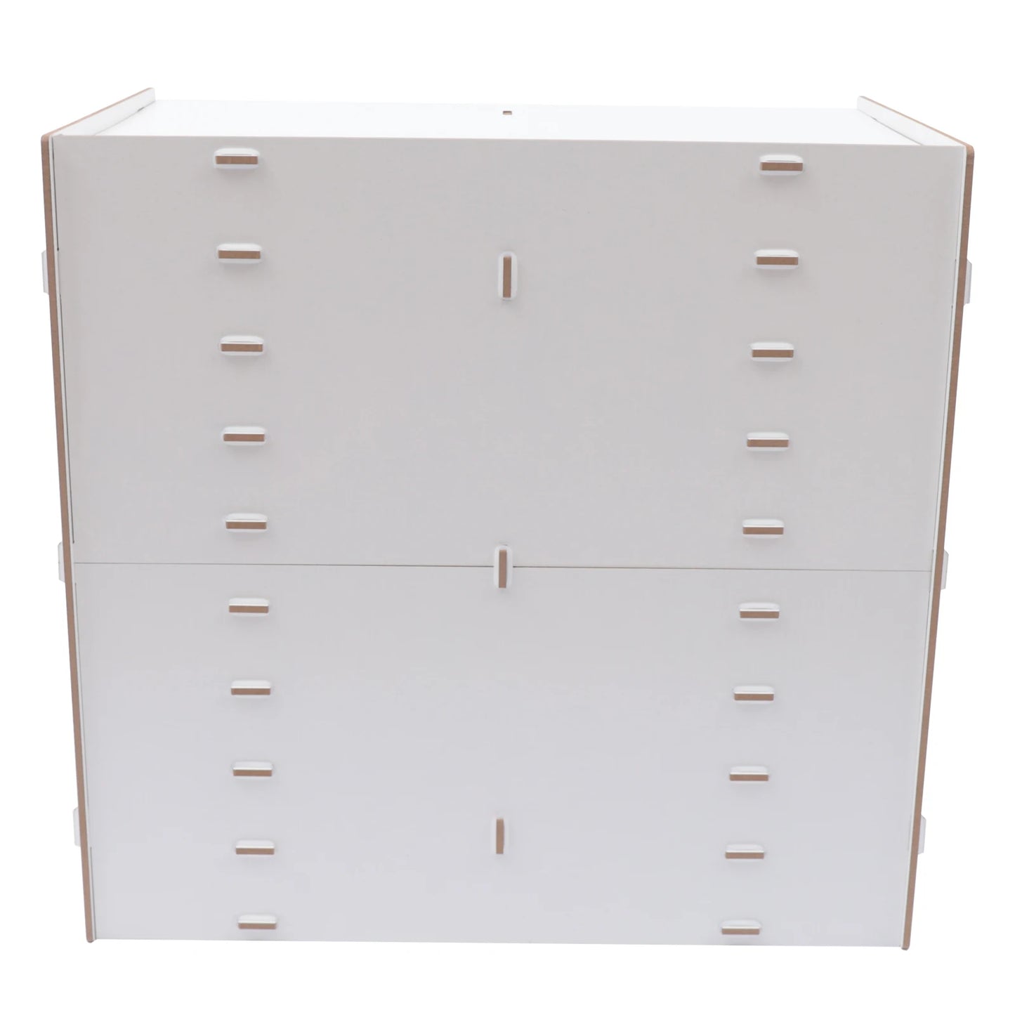 Schreibtisch Organizer Holz 18 Fächer Dokumentenablage Aktenregal A4 Aufbewahrungssystem für Büro und Home Office