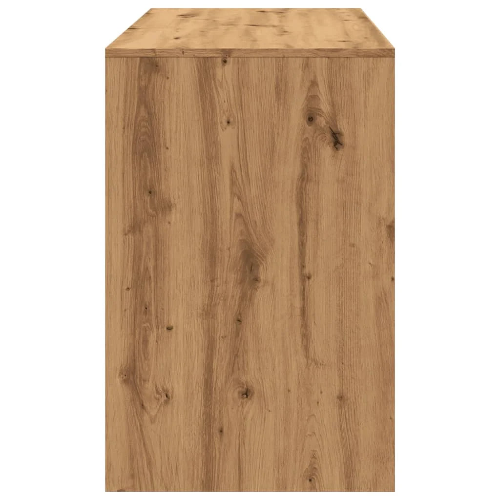 Desk 101×50×76.5 cm – Handcrafted from engineered wood in Artisan Oak | With 2 drawers
