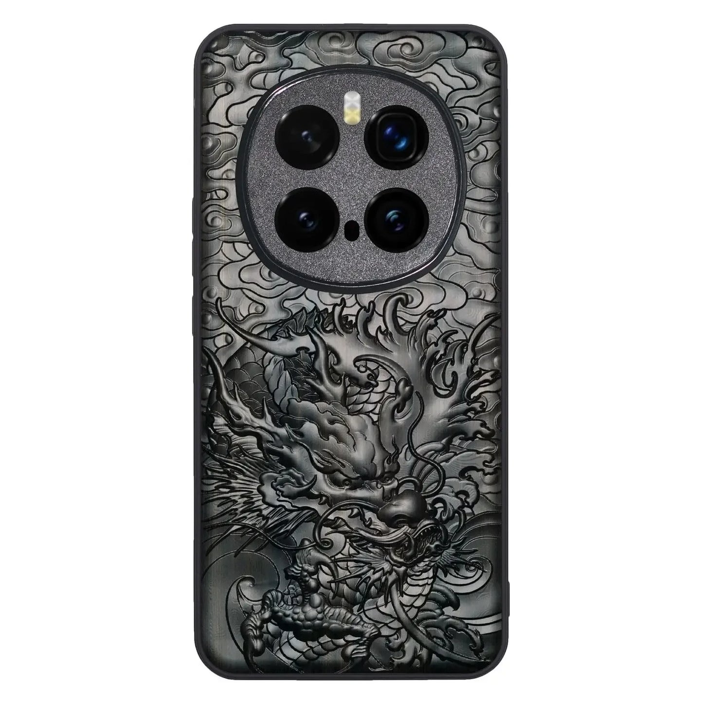The Dragon – Engraved Sandalwood Case for Honor Magic 5-7 (Pro)