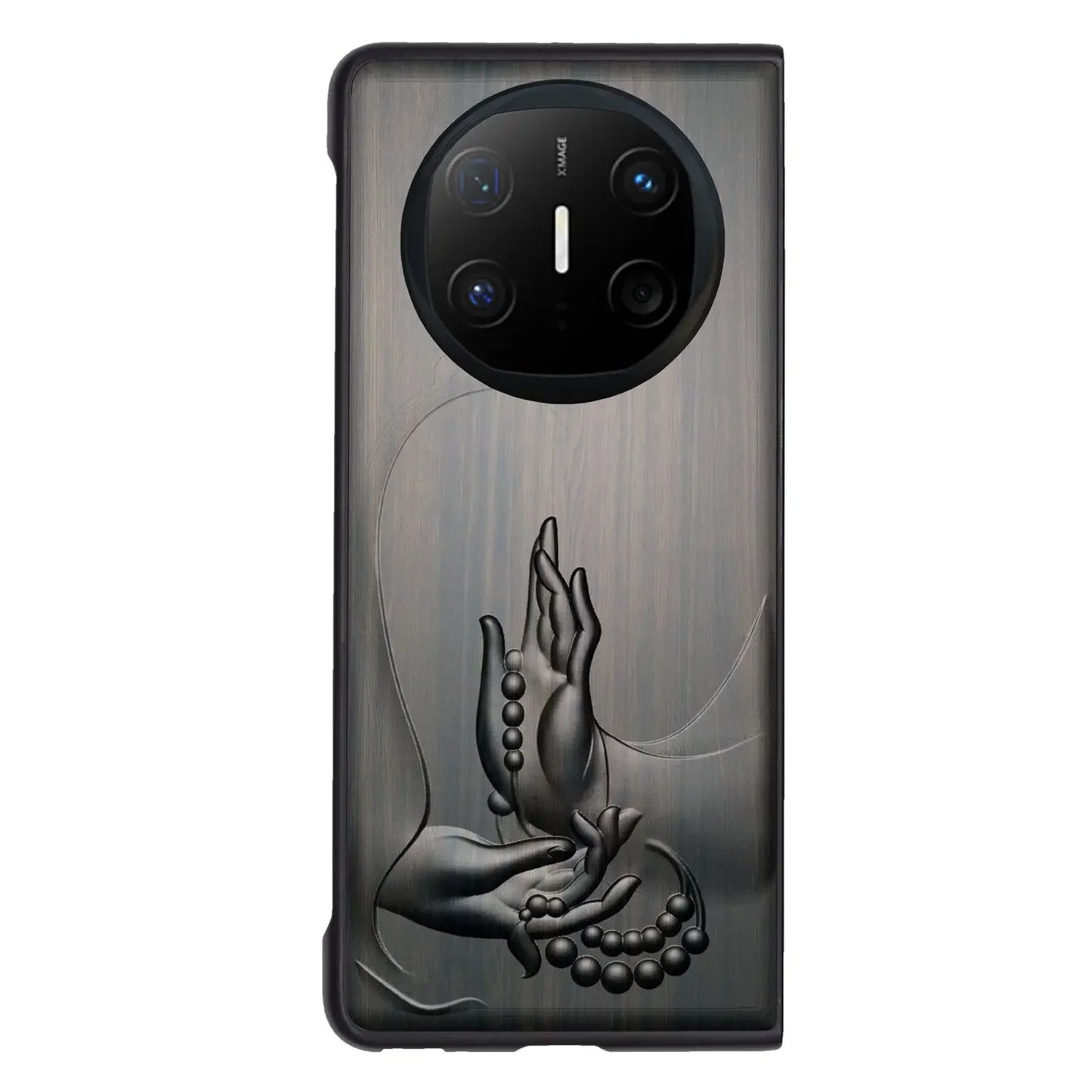 Luxury Sandalwood Phone Case for Huawei Mate X3 / X5 / X6