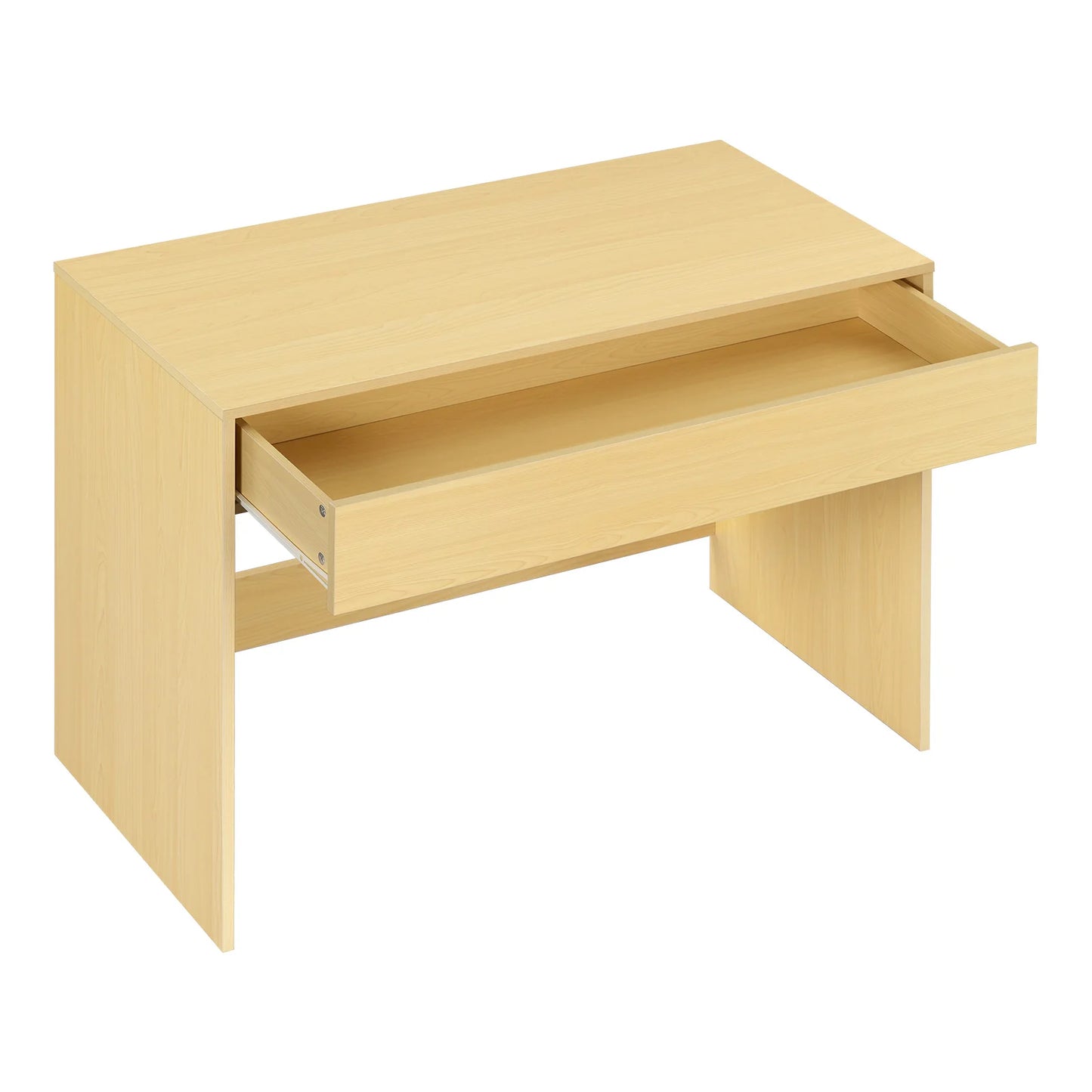 Gaming-Schreibtisch Eiche 100×50 cm mit Schublade – kompakter PC-Tisch fürs Home Office