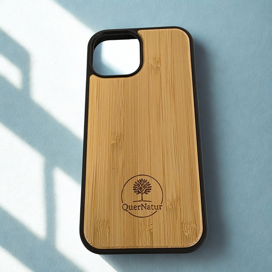 Handyhülle aus Bambus für iPhone 15