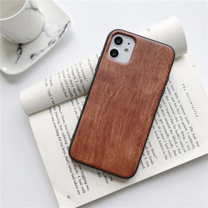 Gravierte Holz Handyhülle Huawei Mate 20 Pro – Echtholz mit Motivwahl