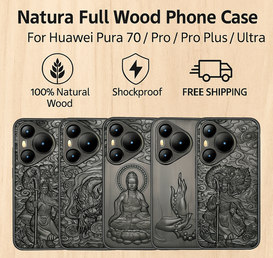 Sandalwood phone case for Huawei Pura 70 / Pro / Pro Plus / Ultra