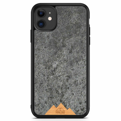 Stone phone case – real stone from the mountains, handmade &amp; sustainable