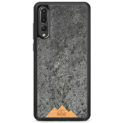 Stone phone case – real stone from the mountains, handmade &amp; sustainable