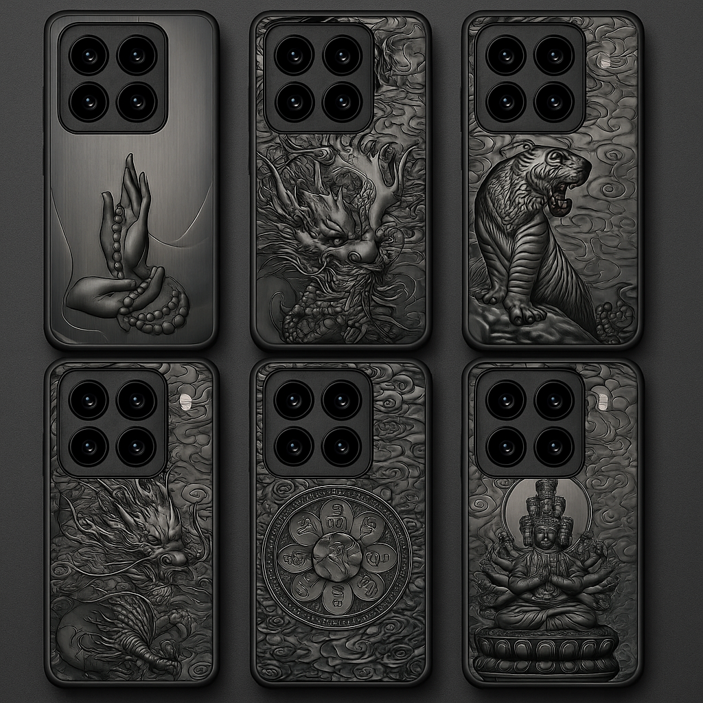 Sandelholz Handyhülle für Xiaomi POCO F7 / F6 Pro
