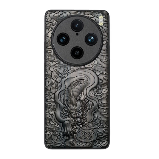 The Fortune Dragon – Vivo case with lucky symbolism made of sandalwood