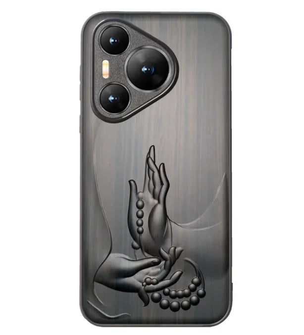 Coque en bois de santal pour Huawei Pura 70 / Pro / Pro Plus / Ultra