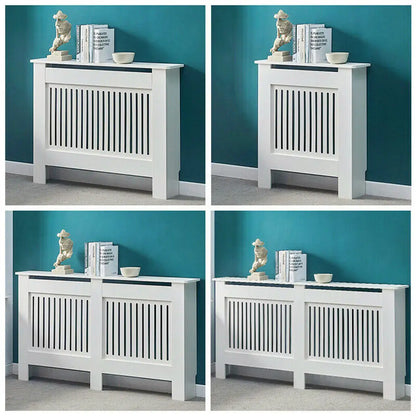 Cache radiateur blanc – Meuble MDF en S/M/L/XL | Moderne et individuel