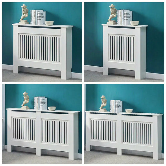 Cache radiateur blanc – Meuble MDF en S/M/L/XL | Moderne et individuel