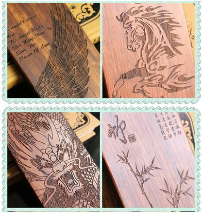 Engraved wooden phone case for Huawei Mate (60 / 70) models – Engraved motifs