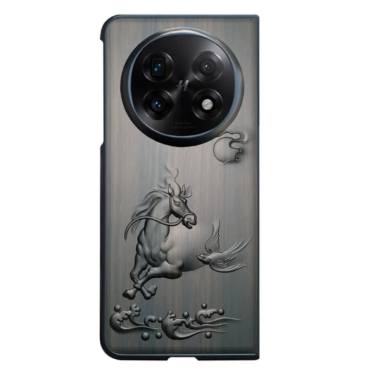The Horse – Sandalwood Case for Oppo Find N3/N5