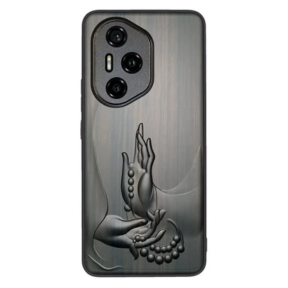 Coque en bois de santal pour Honor 90/100/200/300 (Pro)