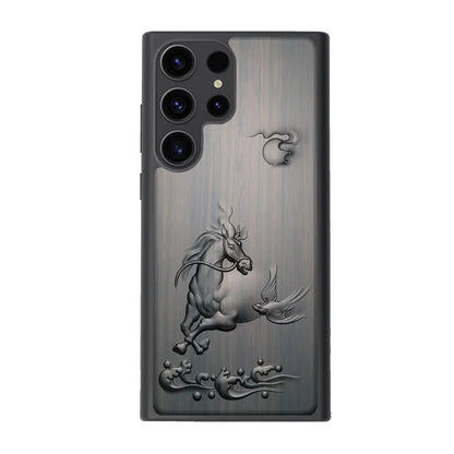 Sandalwood phone case for Samsung Galaxy S25 / S25+/ Ultra