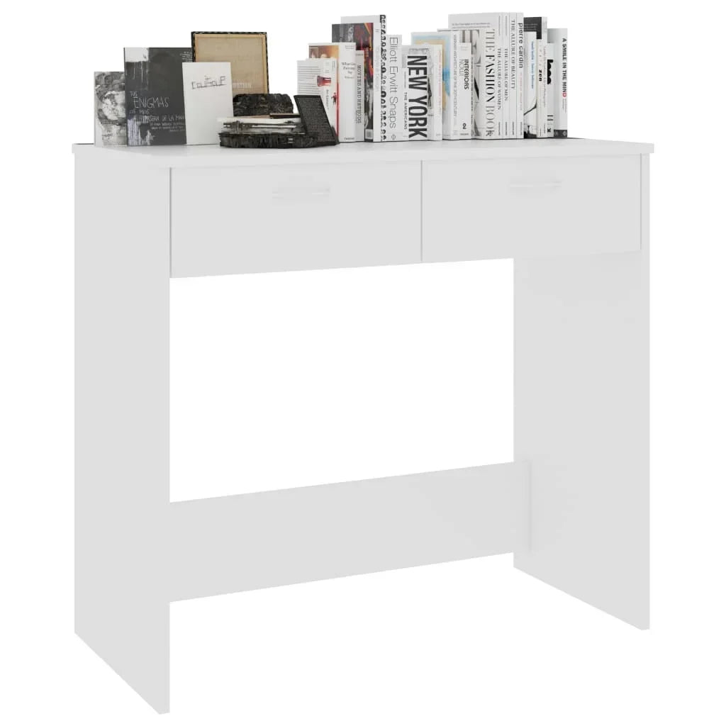 Schreibtisch 80×40 cm – PC-Tisch mit Schubladen, skandinavisch & kompakt