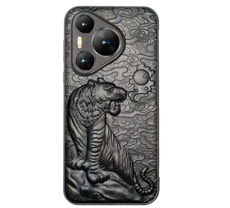 Coque en bois de santal pour Huawei Pura 70 / Pro / Pro Plus / Ultra