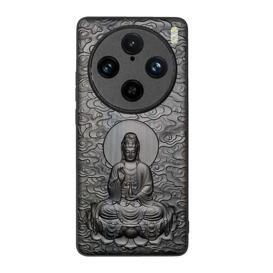 The Guanyin – Spiritual Sandalwood Case for Vivo X100 &amp; X200