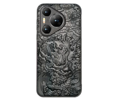 Coque en bois de santal pour Huawei Pura 70 / Pro / Pro Plus / Ultra