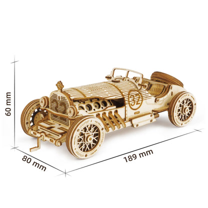 Robotime ROKR Classic Car & Vehicle Serie – 3D Holzpuzzle im Maßstab 1:15 für Kinder & Erwachsene