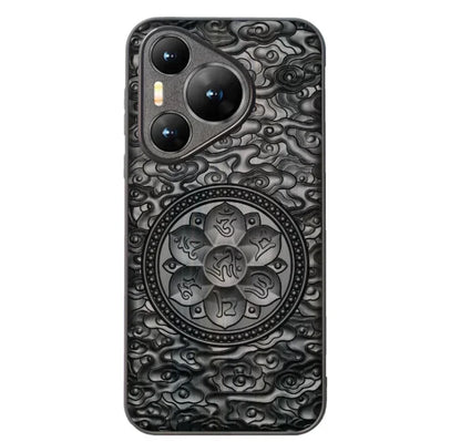 Coque en bois de santal pour Huawei Pura 70 / Pro / Pro Plus / Ultra