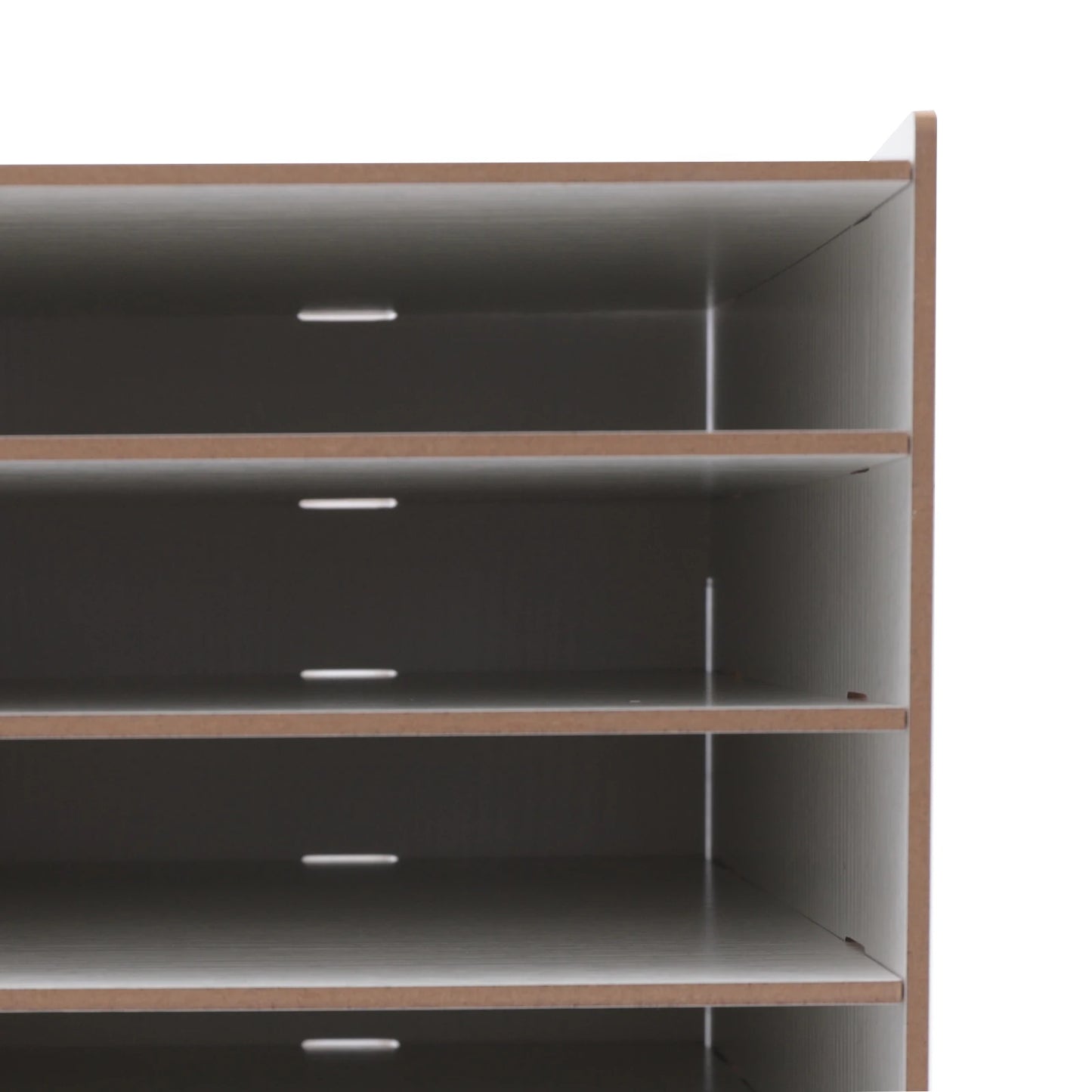 Schreibtisch Organizer Holz 18 Fächer Dokumentenablage Aktenregal A4 Aufbewahrungssystem für Büro und Home Office
