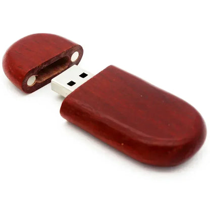 USB-Stick Holz 4–128GB – Gravur möglich, Geschenk, Bambus, Walnuss, Ahorn