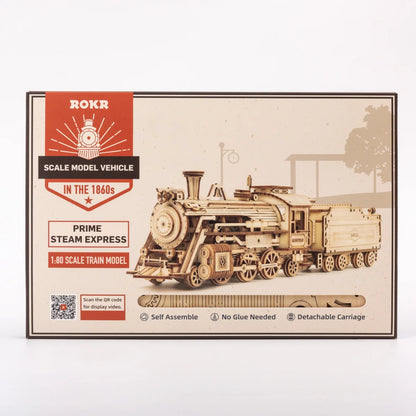 Robotime ROKR Classic Car & Vehicle Serie – 3D Holzpuzzle im Maßstab 1:15 für Kinder & Erwachsene