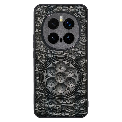 Le Mandala – Étui spirituel en bois de santal pour Honor Magic 5-7 (Pro)