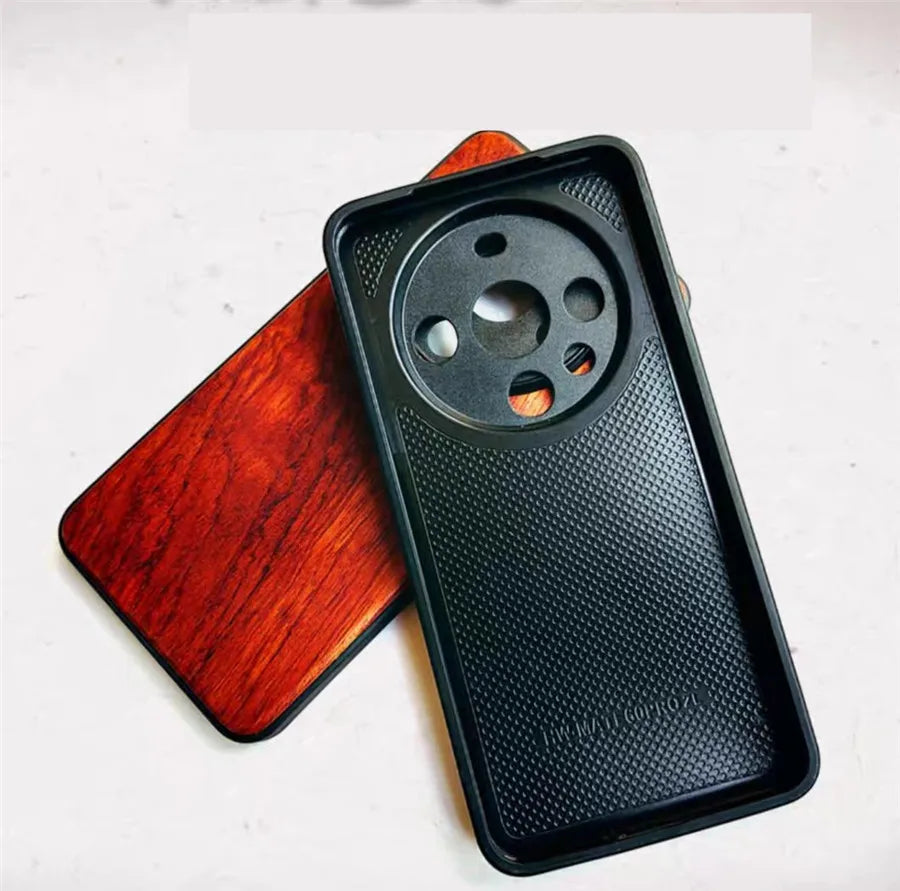 Coque en bois gravée pour Honor Magic 6 (Pro) – Motifs gravés