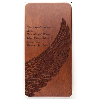 Engraved wooden phone case for Xiaomi Mi models – Engraved motifs