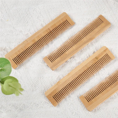 Massage-Holzkamm aus Bambus – biologisch abbaubar & natürlich für Haarpflege, Spa & Wellness