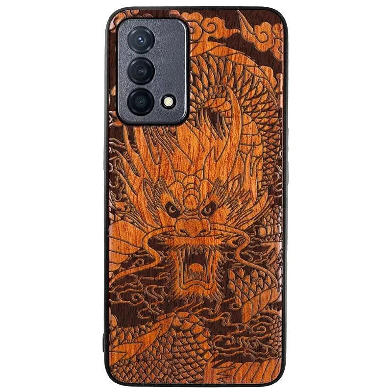 Gravierte Holz Handyhülle für Xiaomi Redmi Note – Gravierte Motive und Wunschdesign möglich