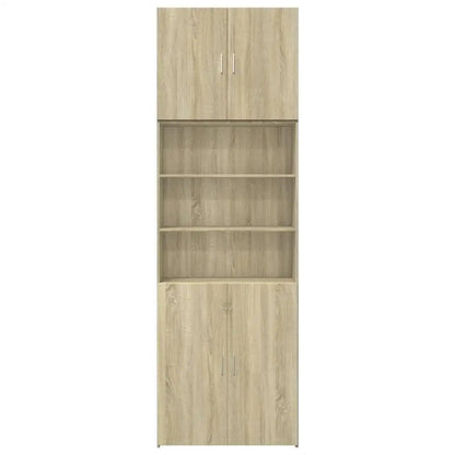 Tall cabinet Sonoma oak 80×42.5×249 cm – Plenty of storage space &amp; modern design