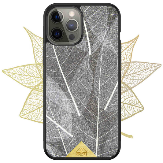 Skeleton leaf phone case – delicate, sustainable &amp; handmade in Europe