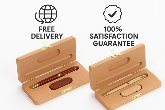 USB stick with wooden case – 4–128 GB, beech &amp; rosewood, gift &amp; promotion