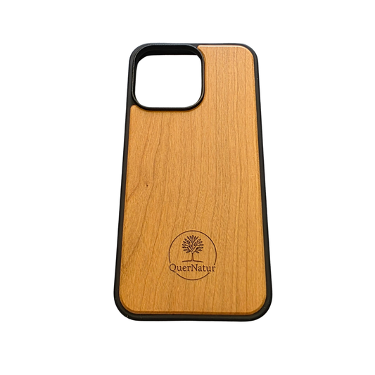 Handyhülle aus Kirschholz für iPhone 15 Pro Max